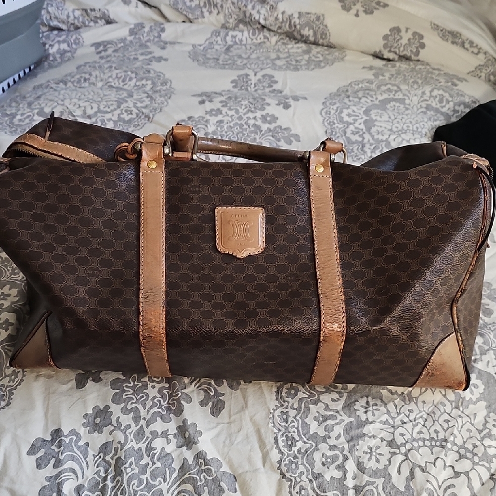 Celine Brown Duffel Bag